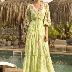 Miss June Paris - Kara Long Dress - Boho Chic, fits sizes 36-42 EU